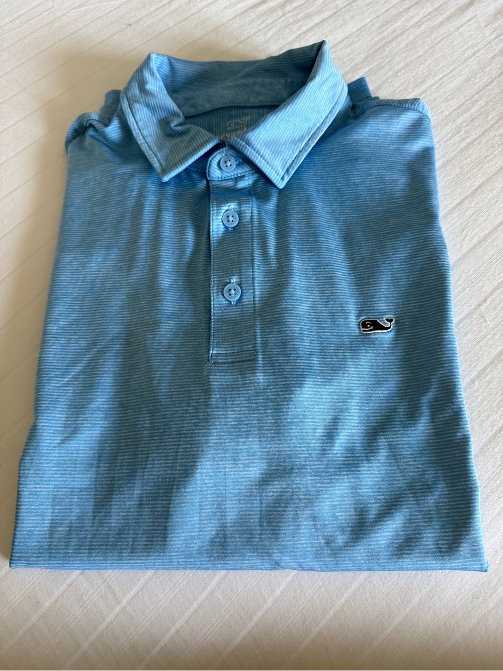 Vineyard Vines Light Blue Performance Polo - Picture 3 of 3